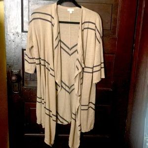 Garnet Hill short sleeve cardigan